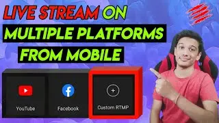 How To Stream On Multiple Platforms From Mobile  [PRISM Live Studio]