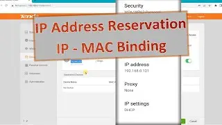 Tenda N301 / N300 Router IP Address Reservation (Give Permanent IP Address / IP-MAC Binding)