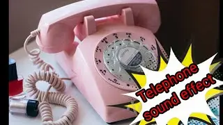 Classic telephone ringtone sound effect for video