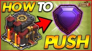 HOW TO TROPHY PUSH TO LEGEND LEAGUE AS A TH10 | Clash of Clans
