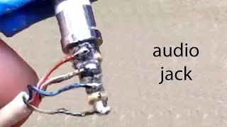 How to repair earphones head jack at home under 1 minute