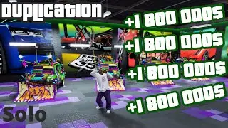 Glitch duplication Facile +1 800 000 (Solo) GTA5 PATCH