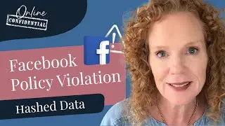 Potentially Violating Personal Data to Meta. What is it and how do you fix it?