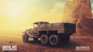 Advance Photo Manipulation Tutorial - Old Truck