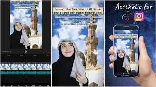 CARA MEMBUAT VIDEO UCAPAN TAHUN BARU ISLAM 2021 Aesthetic for TIKTOK || Capcut Tutorial