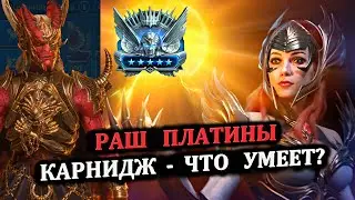 Раш Платины - КАРНИДЖ, что умеет? - RAID: shadow legends (№74Платиновый понедельник)