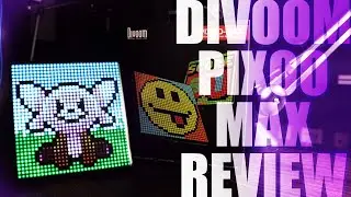 32-bit Pixel Art Light!? Divoom Pixoo-Max Review!