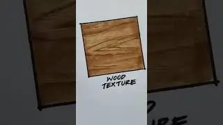 interior design | wood texture | quick marker render how to