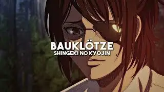 Bauklötze | Hange's Theme - Attack on Titan (slowed + reverb)