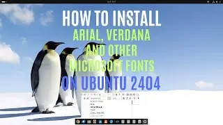 Add Microsoft fonts to Ubuntu