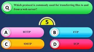 Which protocol is commonly used for transferring files to and from a web server?