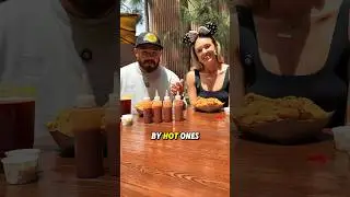 🔥 Disney HOT TAKES Inspired by Hot Ones #disney #disneyparks #hotones #shorts #disneyland #hotsauce