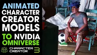 Character Creator 3.41 ~ How to use CC3 models in Nvidia Omniverse RTX Real-Time Ray Tracer