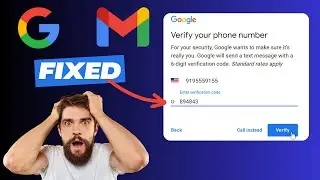 [FIXED] GOOGLE or GMAIL Verification Code Not Received Problem