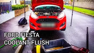 Ford fiesta st line Coolant flush
