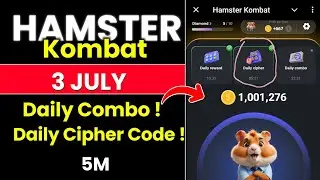 Hamster Kombat Daily Cipher Code - 4 July |  Hamster Kombat Daily Combo