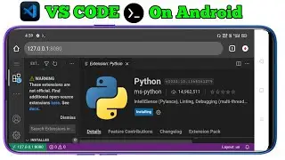 How to install VS Code on Android | visual studio code termux