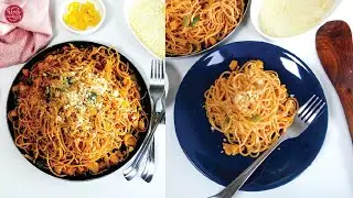 CAJUN SPAGHETTI RECIPE | CAJUN SAUCE PASTA | LOUISIANA SPAGHETTI | HINZ COOKING