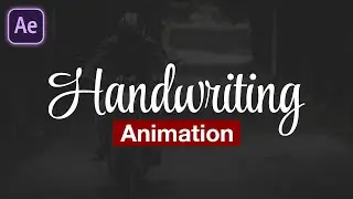 Handwriting Text Animation Tutorial in After Effects | Easy and Fun!