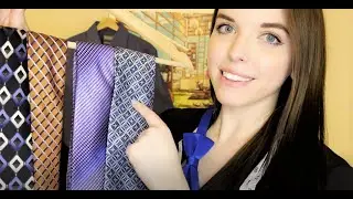 ASMR for MEN - Suit Fitting 👔 | Close up Measuring, Fabric Sounds