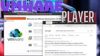 Downloading and installing VMware Player on Ubuntu Desktop 20.04 ( 2022)