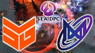 INCREDIBLE GAME !!! TEAM SMG vs NIGMA GALAXY SEA - DPC SEA SPRING TOUR DIVISION 1 DOTA 2