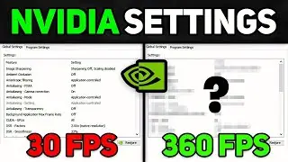 *NEW* Best NVIDIA Control Panel Settings for Gaming (2024 GUIDE)