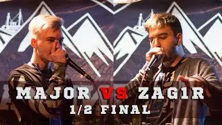 MAJOR vs ZAG1R - ASK BEATBOXER SHOWCASE BATTLE 2018 - 1/2 FINAL