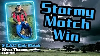 Match Fishing 20/10/2024 | S.C.A.C. Club Match | River Thames | Otneys