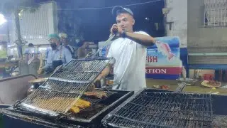 Grill Fish Karachi |Street food | Winter season dishes