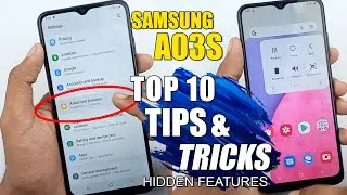 Samsung Galaxy A03s Top 10 Tips & Tricks - Hidden Features [For All A Series] English Tutorial