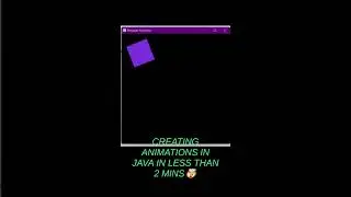 Create animations using Java | JavaFX Tutorial 🤯💯 