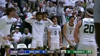 HIGHLIGHTS: Boise State at Colorado State Men’s Basketball 2/6/2024