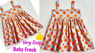 Simple Baby Frock cutting and stitching | Baby Frock cutting and stitching