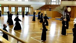 Iaido Practice in Japan