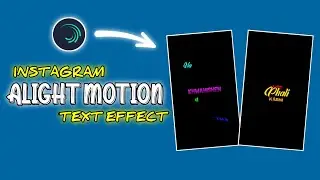 Popular text effect alight motion ll alight on ll Free XML Download