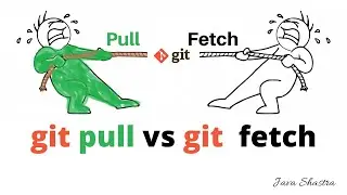 git fetch vs pull | difference between git fetch and pull | git fetch | git pull | java shastra