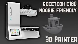 GEEETECH E180 - Small, Quick, Easy 3D Printer Review