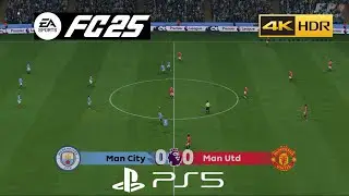 EA Sport FC 25 PS5 Next Gen Gameplay 4K HDR 60FPS