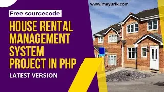 House rental management system project in php | tenant management system | Source Code Download