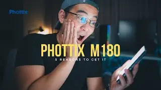 The Phottix M180 Pocket LED Light Is REALLY BRIGHT!