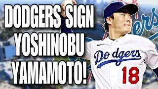 BREAKING NEWS! YOSHINOBU YAMAMOTO SIGNING WITH THE DODGERS!