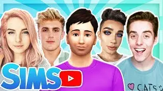 Sims 4 YOUTUBERS!