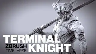 Terminal Knight ZBrush Timelapse