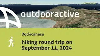 hike in Dodecanese: hiking round trip on September 11, 2024