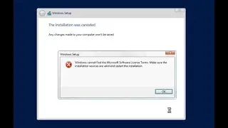 fixed windows cannot find the microsoft software license terms | vmware and vm-fusion