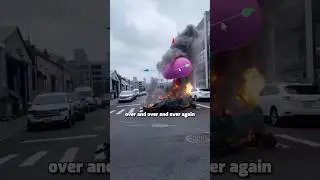 Joe Rogan reacts to crazy Unreal Engine car on fire..🤖🤯