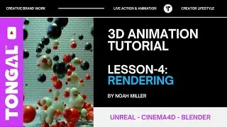 Unreal Cinema4D Blender Animation Tutorial - Lesson 4: Rendering