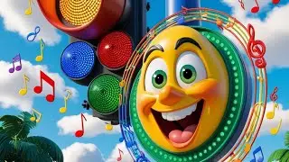 Traffic Light Song for Kids – Learn Colors and Safety with Fun Characters!