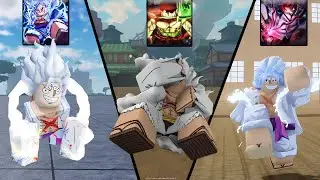 Comparing GEAR 5 LUFFY In Every ROBLOX Anime Game